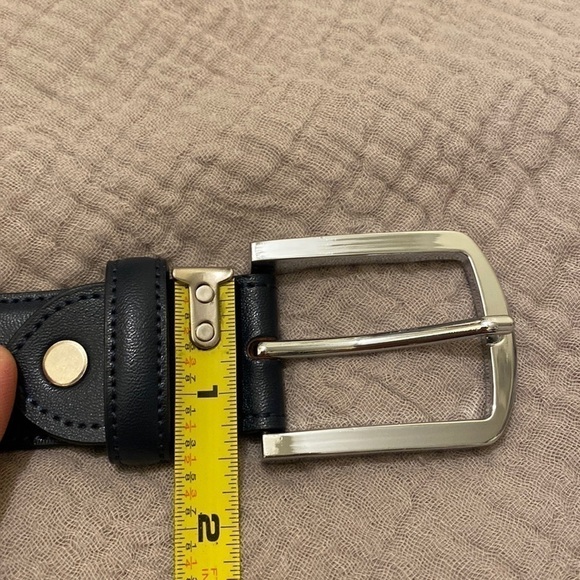 Falari genuine leather blue belt . Size 36. Unisex style . New. No tags - Picture 9 of 9